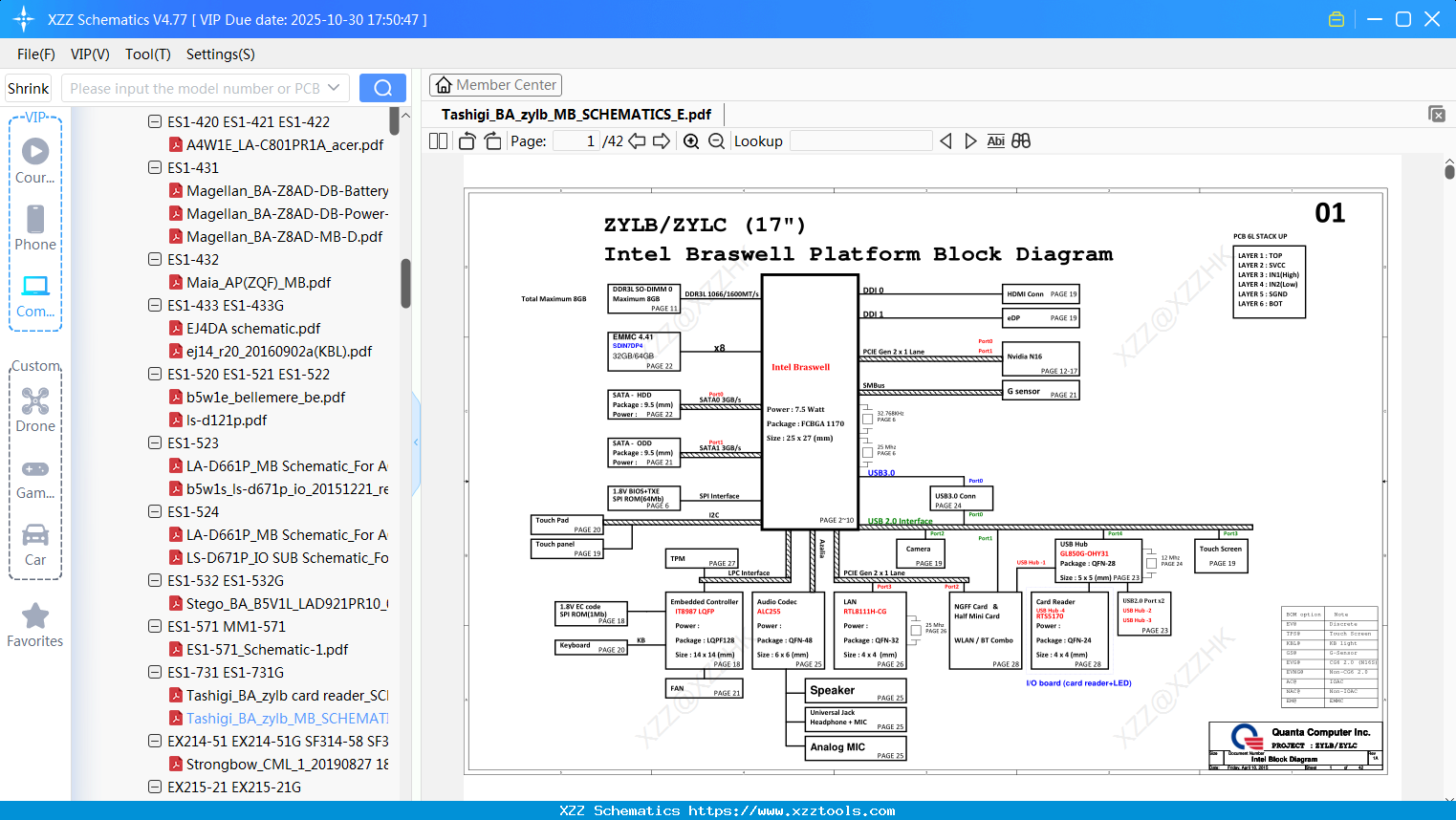 Laptop ACER Tashigi_BA_zylb_MB_SCHEMATICS_E